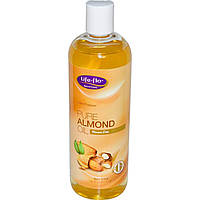 Миндальное масло для кожи Almond Oil Life Flo Health чистое 473 мл