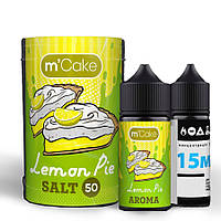 Набор для самозамеса солевой Flavorlab M-Cake 30 мл, 0-50 мг Lemon Pie (Лимонный пирог)-ЛВР