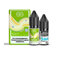 Набор для самозамеса солевой Flavorlab Disposable Puff 10 мл, 0-50 мг Ice Melon (Ледяная дыня)-ЛВР