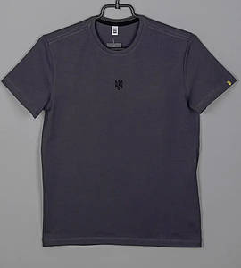 Футболка юніор Тризуб 2401п (Уп.4шт XS, S), Графіт