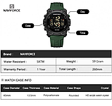 Гарний армійський електронний наручний годинник з секундоміром для військовослужбовців, фото 3