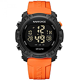 Гарний армійський електронний наручний годинник з секундоміром для військовослужбовців, фото 2