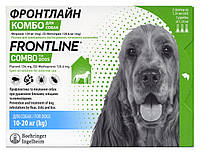 Краплі на холку Boehringer Ingelheim Frontline Combo для собак від 10 до 20 кг 3 піпетки l