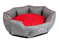 Лежак для собак і кішок Pet Fashion BOSPHORUS 1 60x53x18 см Червоно-сірий (4823082417674)
