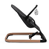 Крісло-гойдалка Kidwell LARO Black/Wooden, фото 4