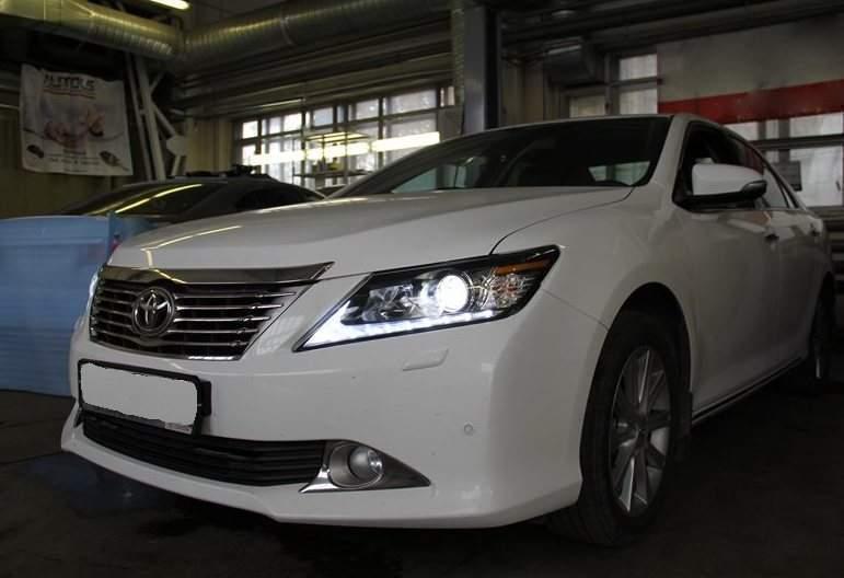 Передні альтернативні фари Lexus Style для Toyota Camry 50 2011-2014