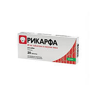 Противовоспалительный обезболивающий препарат KRKA Рикарфа 20 таб по 20 мг (3838989603465)