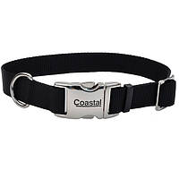 Ошейник для собак Coastal Titan Buckle 2.5x46 - 66 см черный (76484619014)