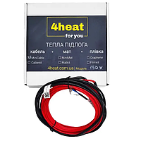 Кабель нагревательный двухжильный 4HEAT MiniCable/18-1050