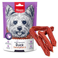Лакомство для собак Wanpy Duck Sausages Сосиски с уткой 100 г (6927749820086)