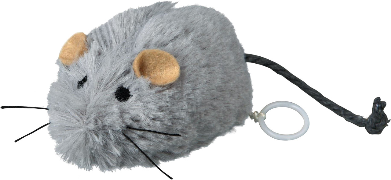 Іграшка для котів Trixie Миша заводна 8.5 см Сіра (4011905040837)