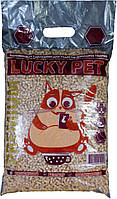 Наполнитель для кошачьего туалета Lucky Pet премиум Древесный впитывающий 3 кг (4820224210018)