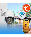 Вулична поворотна IP-камера відеоспостереження Wi-Fi Heckermann C19 + карта 16 ГБ, фото 3