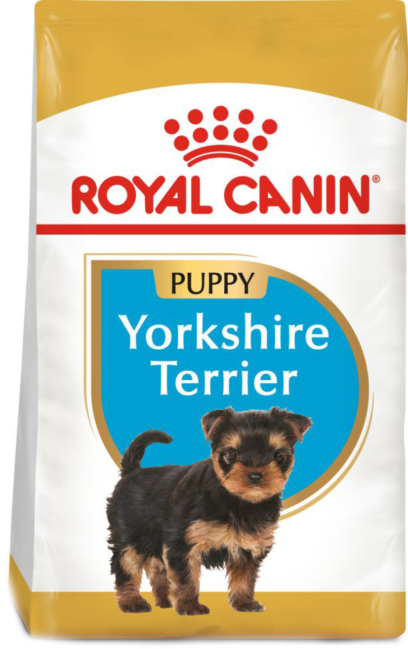 Сухий повнораціонний корм для цуценят Royal Canin Yorkshire Terrier Puppy породи йоркширський тер'єр віку від
