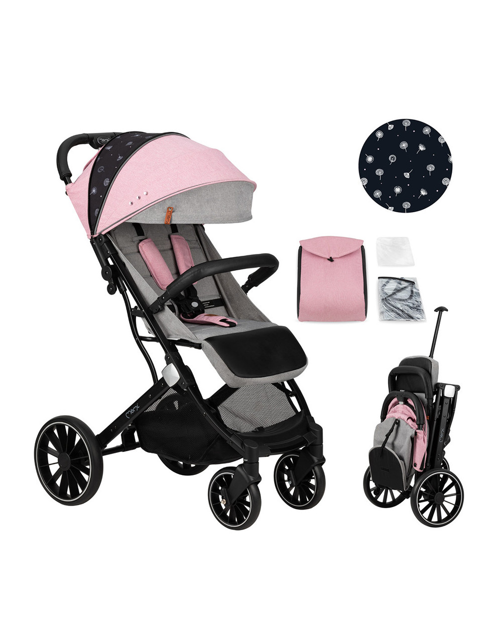 Прогулянкова коляска MoMi ESTELLE Dakar Dmuchawce, фото 1