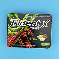 Жуйки Trident Twist Strawberry Lime без цукру 13.3 г 7 шт