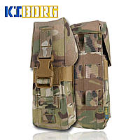 Тактический подсумок под 2 магазина Kiborg Military Multicam OKJ