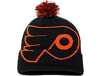 Шапка Fanatics Philadelphia Flyers NHL Iconic Pom Knit Beanie