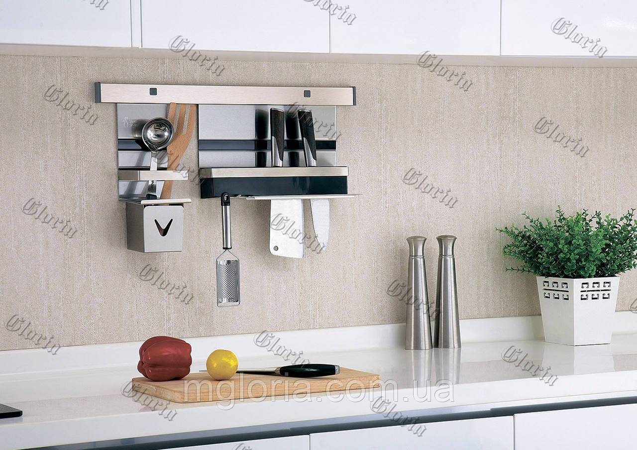 Набір рейлінга VIRNO STYLE S201 L=600 ММ з полками, фото 1