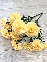 Букет штучних гвоздик. Гвоздика штучна (45 см, 7 гвоздиків), фото 8