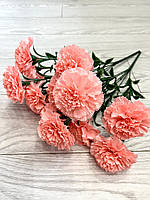 Букет штучних гвоздик. Гвоздика штучна (45 см, 7 гвоздиків), фото 5