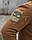 Костюм спортивний флісовий з посиленням Софтшелл койот, фото 7