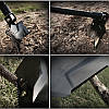 Багатофункціональний набір лопата, сокира, ложка, виделка, ніж YUANTOOSE TL1-F4, фото 7