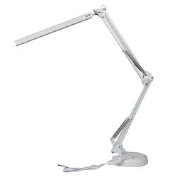 Настільна LED-лампа M-018 світлодіодна USB складана на підставці White 12152-67534