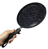 Сковорода для млинців A-Plus 1510 Pancake pan млинцева з гранітним покриттям 22 см, фото 5