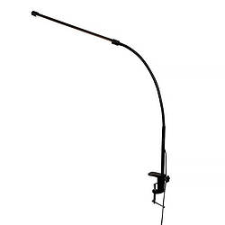 Настільна LED-лампа M-011 світлодіодна гнучка затискна з поворотним кронштейном 12151-67532