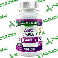 Вітаміни Жіночі Natures Truth ABC Complete Women`s Multi 100 таб