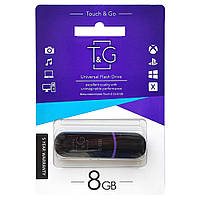 Флеш-накопичувач 8GB T&G 012 Jet series Black
