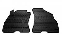 Автомобільні килимки поліки в салон Stingray на у Fiat Doblo Cargo 10- 2шт Фиат Добло чорні