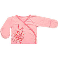 Сорочечка з довгим рукавом унісекс ТМ Модний карапуз - рожевий, 62 см (3 мiс.)