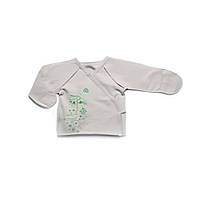 Сорочечка з інтерлоку з довгим рукавом унісекс ТМ Модний карапуз - персиковий, 62 см (3 мiс.)