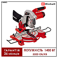 Пила торцовочная маятниковая 1400Вт Einhell TC-MS 216 5000об/мин Диск 216мм