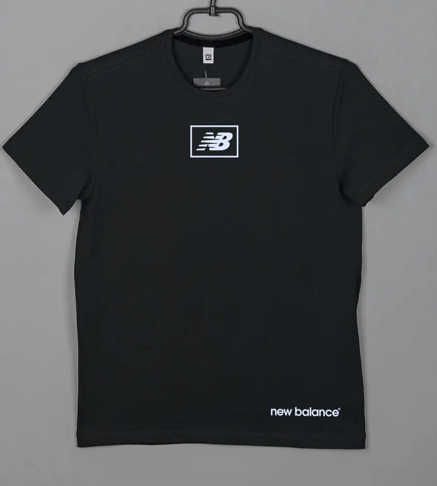Футболка юніор New Balance 2410п (Уп.4шт XS, S), Чорний