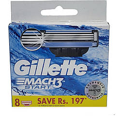 Касети для гоління Gillette Mach 3, 8 шт. оригінал