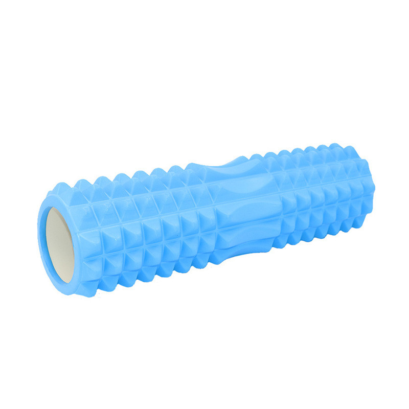 Масажний валик ролик для йоги та фітнесу Dobetters Spikes Roller 45*13 Blue 4751-14062