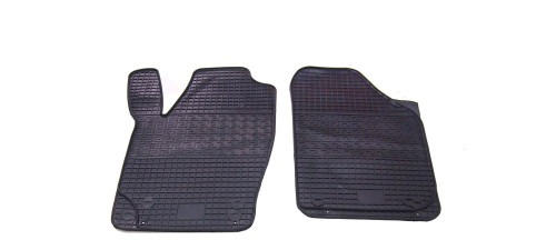 Автомобільні килимки поліки в салон на Seat Cordoba 03-08 передні чорні Polytep Сєат Кордоба, фото 1