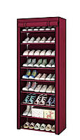 Тканный шкаф полка стеллаж для обуви Compages Shoes Shelf T-1099 (60*30*160)