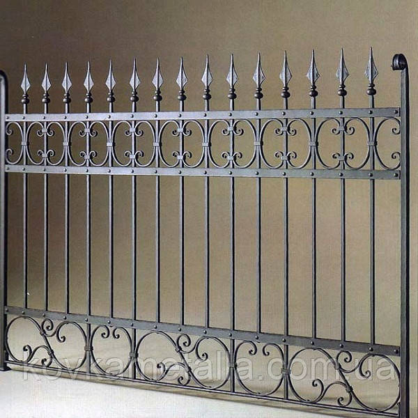 Кований паркан арт.21, фото 1