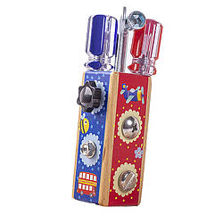 Дитяча розвивальна іграшка Бізіборд DW-063 дерев'яна викрутка багатофункціональна 11918-66511