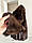 Кожушок із капюшоном натуральна нірка розмір XL, фото 8