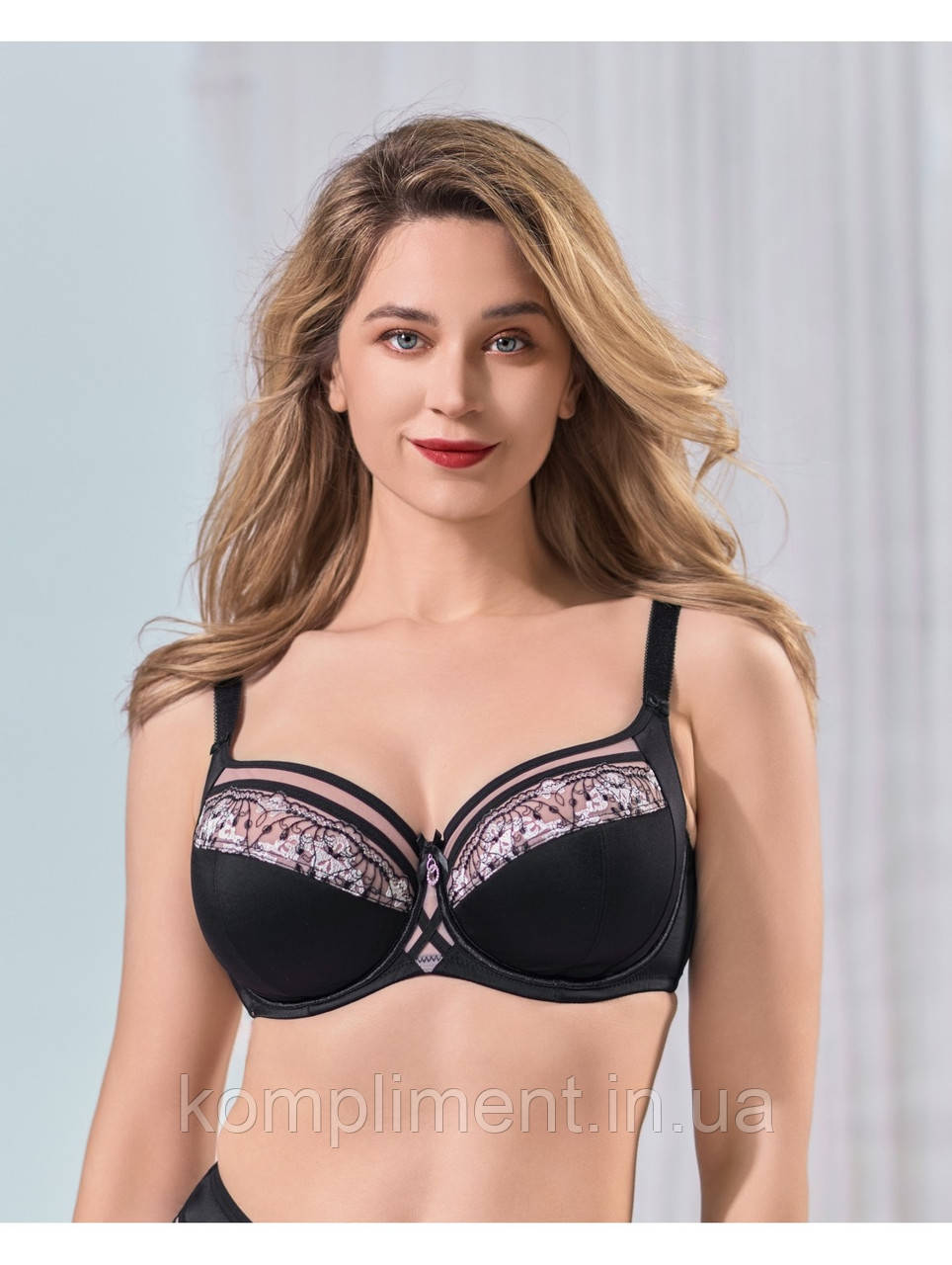 Бюстгальтер м'яка чашка, на тонкому поролоні Lanny Moda 11598,чашка G.