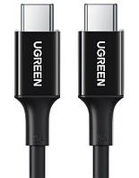 Кабель зарядный Ugreen Type-C 5А 100W QC4.0 1.5 м Black (US300)