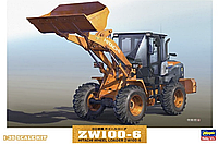 Сборная модель бульдозера Hasegawa 1:35 Hitachi WHEEL LOADER ZW100-6