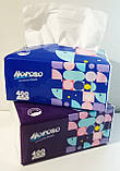 Серветки паперові антибактеріальні 400шт Universal у ПЕТ упаковці "Horoso", фото 3