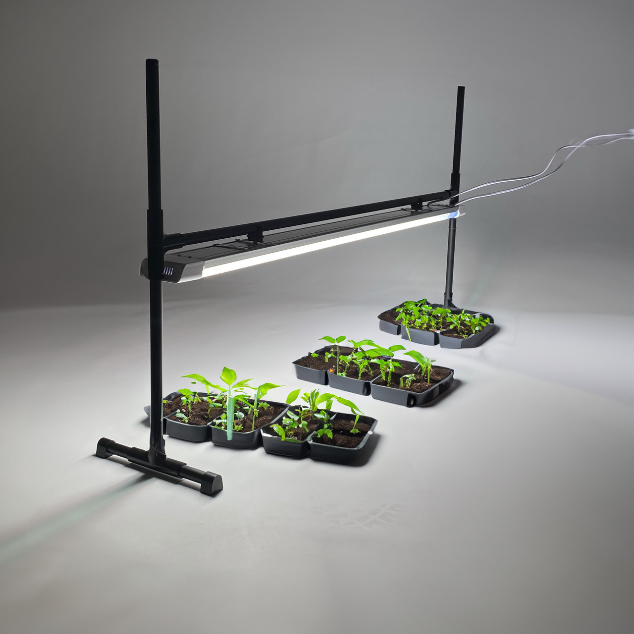 Потужний 45 Вт LED Фіто-Світильник повного спектру LS45-3500K для вирощування рослин, розсади, квітів