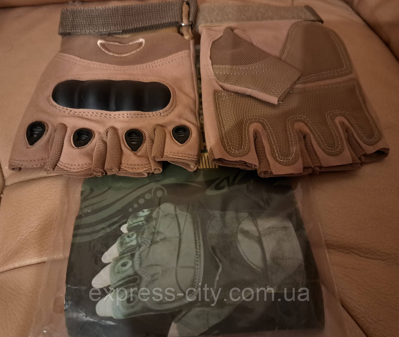 Тактичні рукавички без пальців, армійські, штурмові, Кает(M,L,XL (L)
